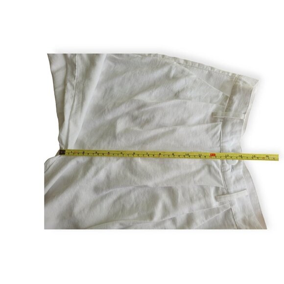 White Wide Leg NONchalant Pants XS - Picture 12 of 15